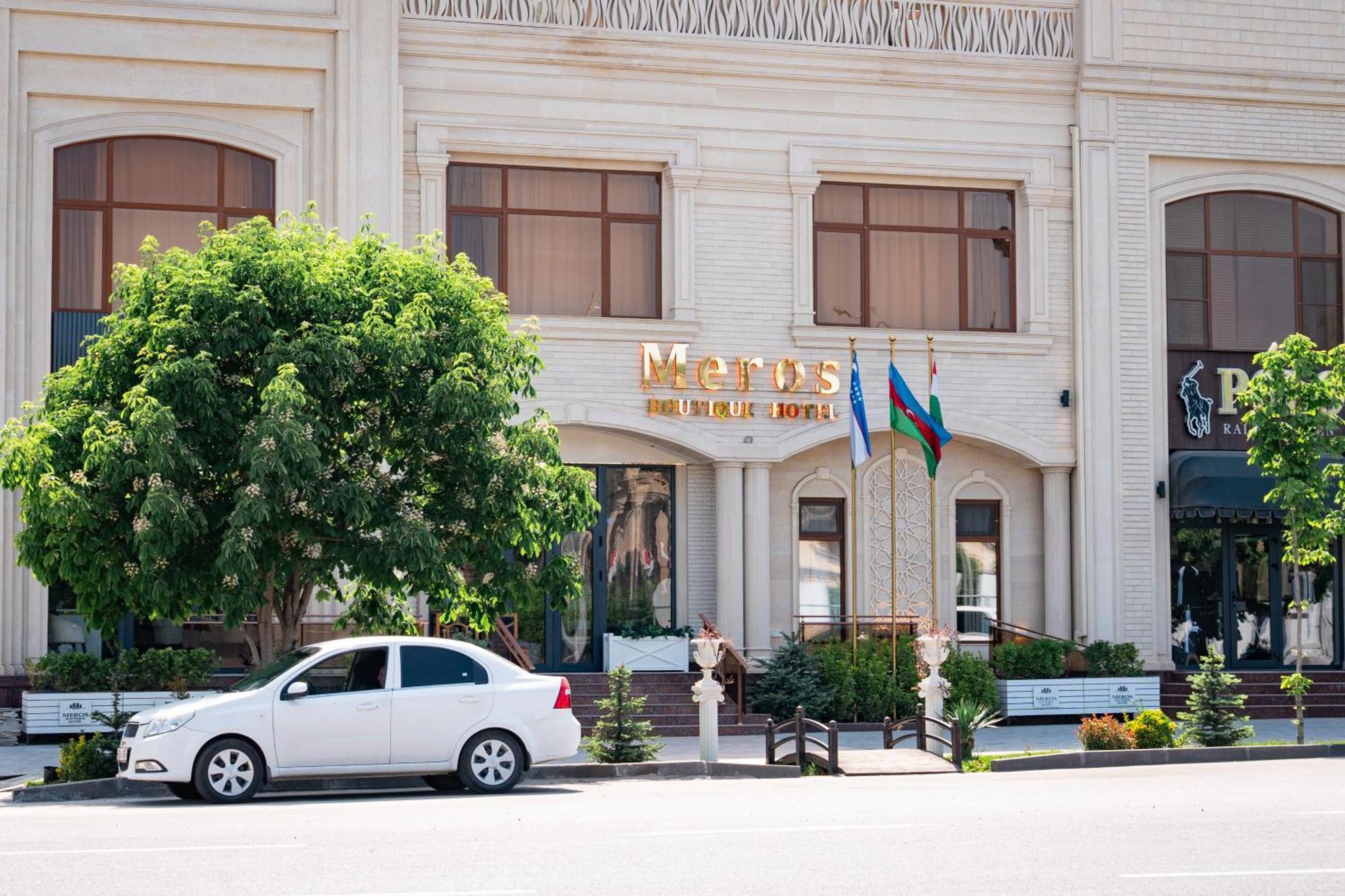 Meros Boutique Hotel Samarkand Esterno foto