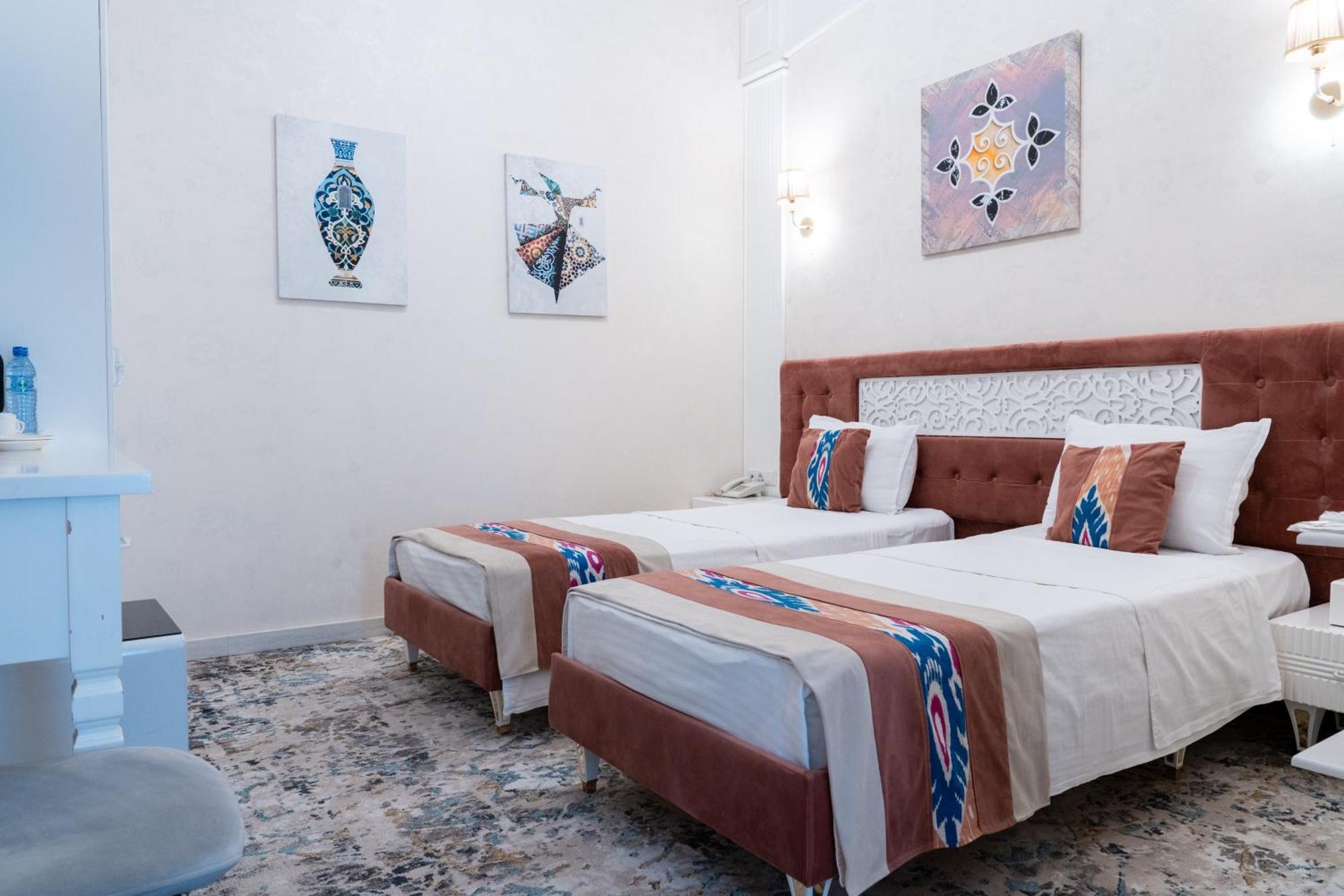 Meros Boutique Hotel Samarkand Esterno foto