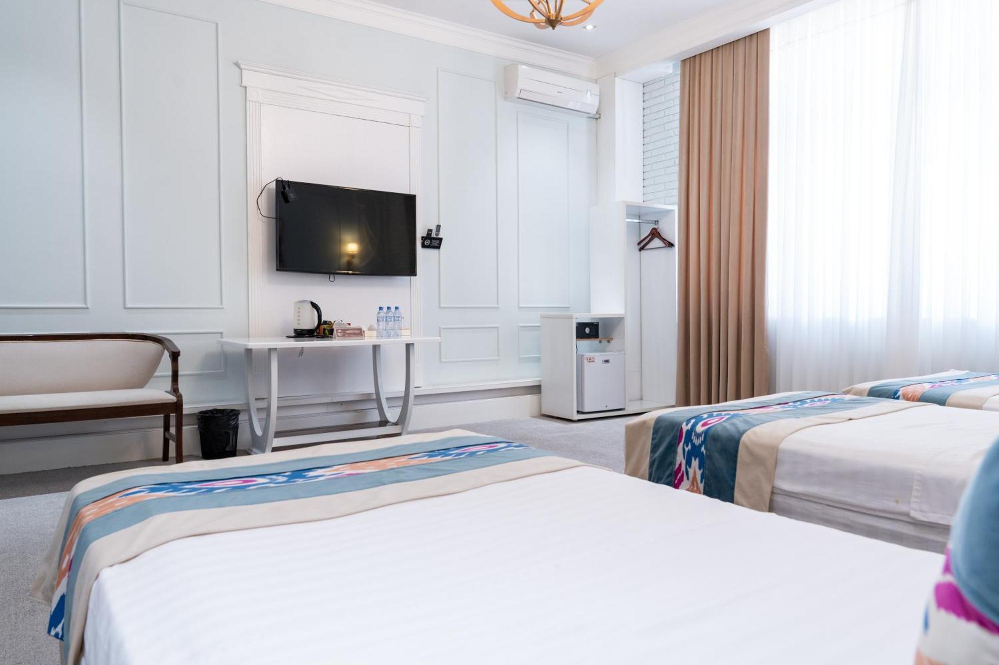 Meros Boutique Hotel Samarkand Esterno foto