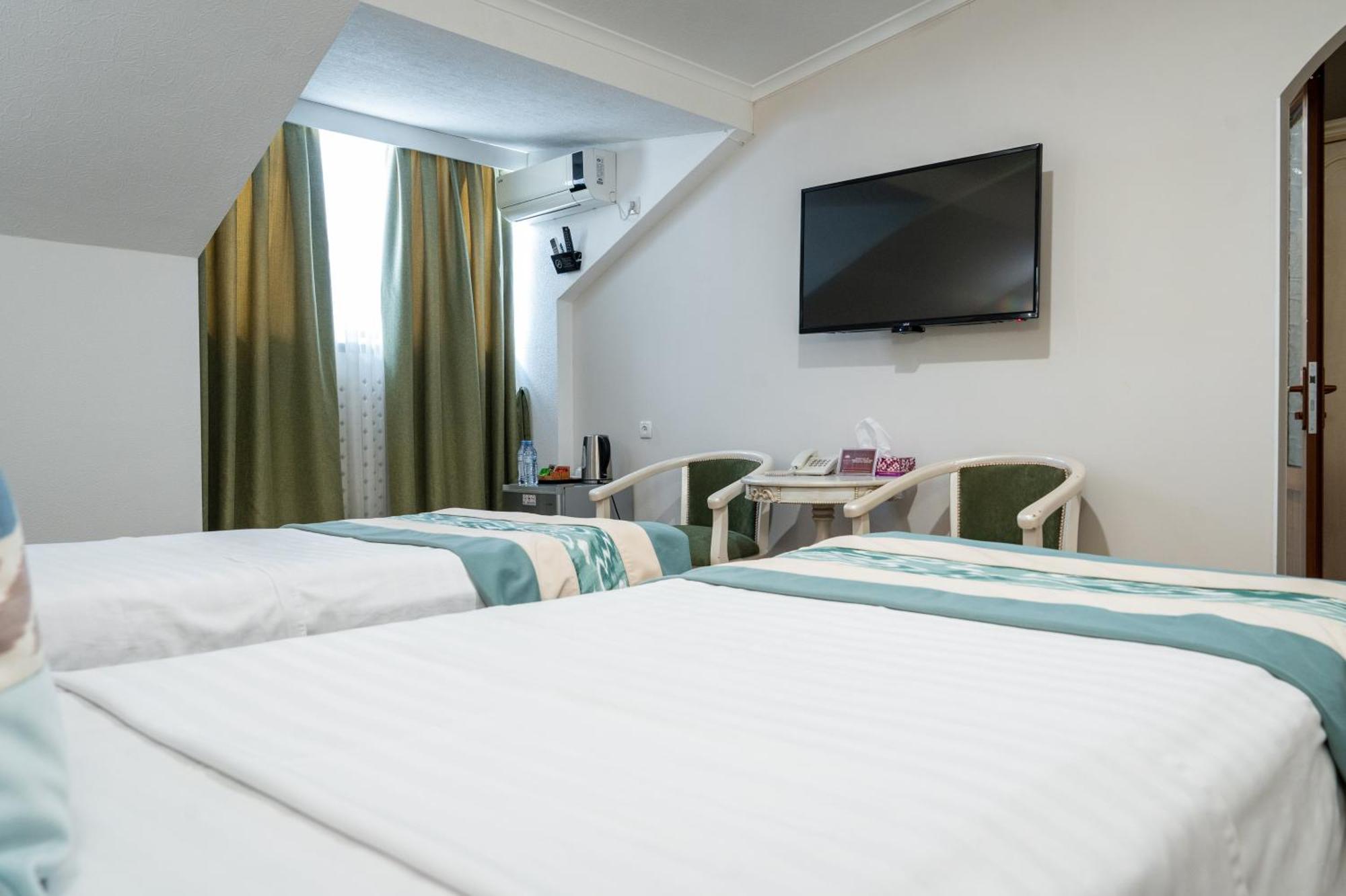 Meros Boutique Hotel Samarkand Esterno foto