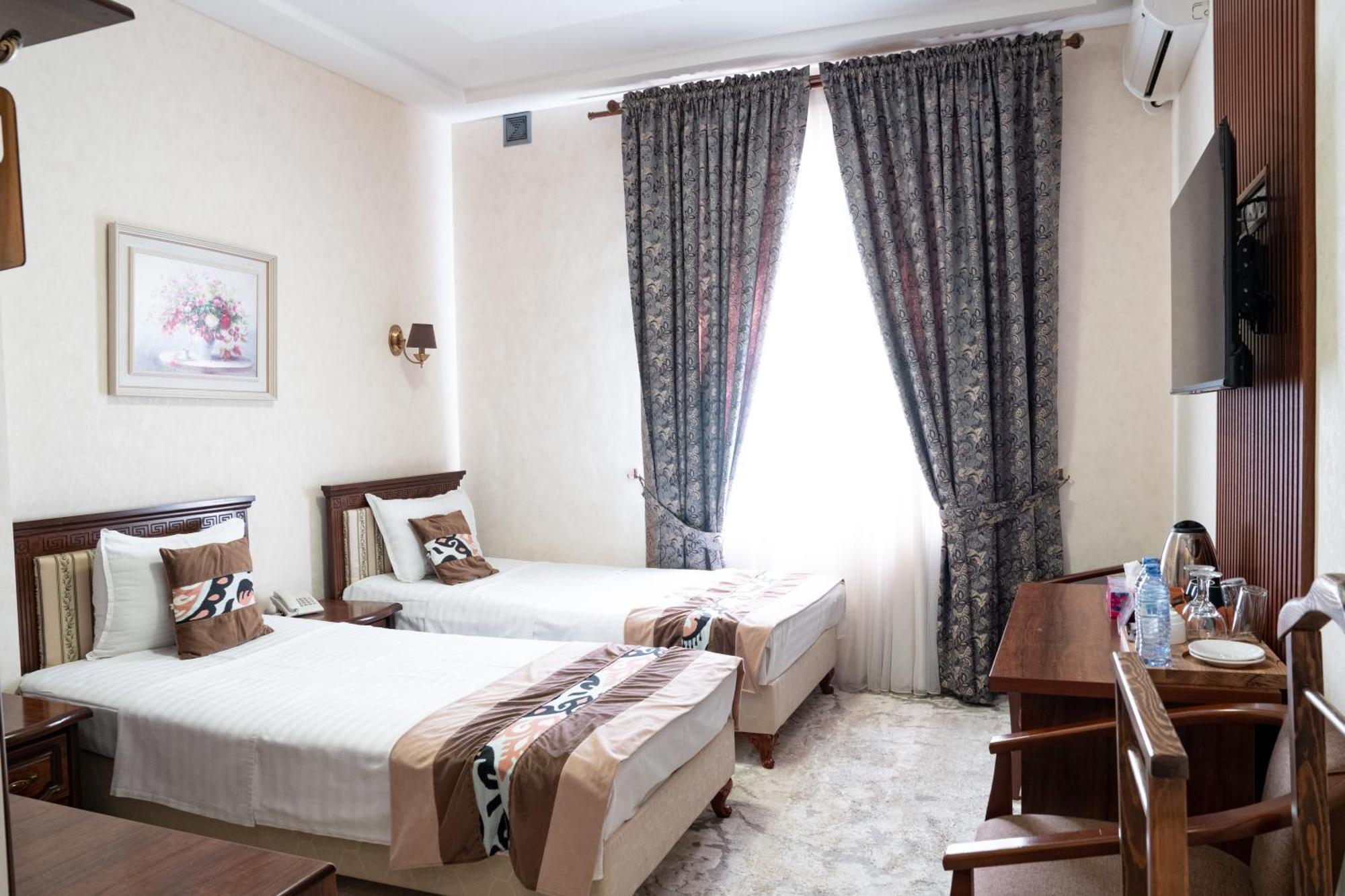 Meros Boutique Hotel Samarkand Esterno foto