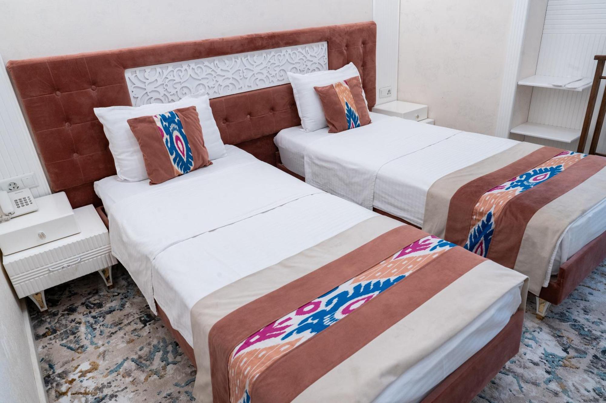 Meros Boutique Hotel Samarkand Esterno foto